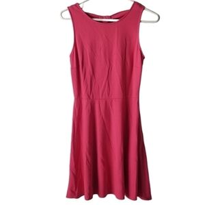 Gianni Bini Fit & Flare Pink Dress with Cutout Back 3 Knots Size 2